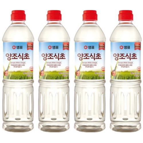 샘표 양조식초 900ml (4개)_이미지