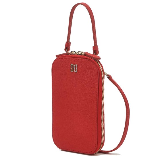 LIBERTY DD로고 소가죽 미니크로스백 DCWA1E727R2