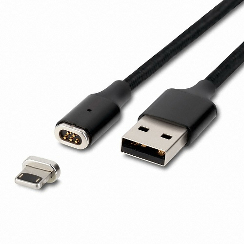 이지넷유비쿼터스 넥스트 라이트닝 8핀 마그네틱 케이블 NEXT-1535L8 (1m)_이미지