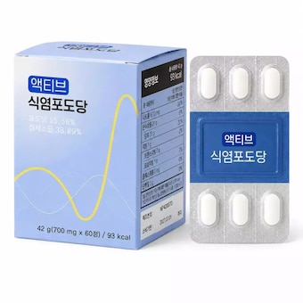 뉴트리플래닛 액티브 <b>식염</b> <b>포도당</b> 60정