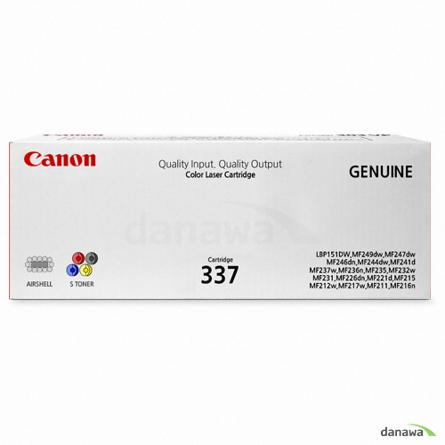 Canon 정품 CRG-337BK 검정_이미지