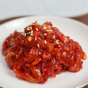 비비수산 저염 저온 숙성 오징어젓 500g+양념 명란젓 500g