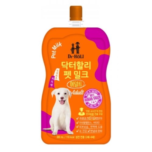 유담 닥터할리 펫밀크 어덜트 200ml (10개)