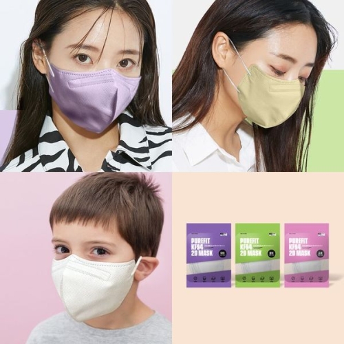 퓨어핏 KF-94 2D 황사마스크 중형