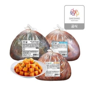 외식용 별미김치 5kg 총각/열무/섞박지/깍두기 4종 택 1