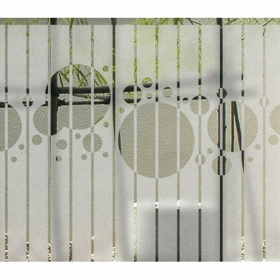 뭉키데코 라인사이클아트 분리형 안개 시트지 (BSP-035) (90x90cm)_이미지