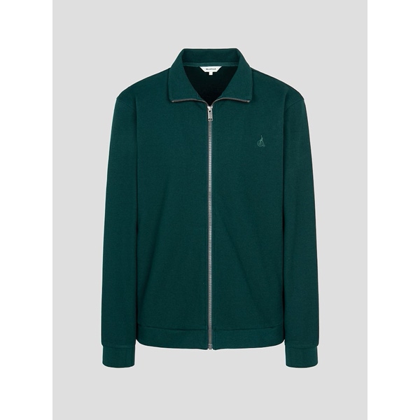 빈폴 밀라노조직 집업 가디건_BC4741C42M_이미지