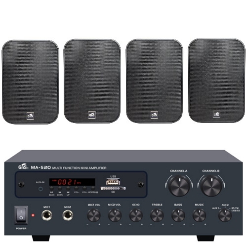 GNS MA-520 + GIPS-60 (스피커, 2조)_이미지