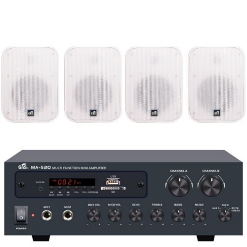 GNS MA-520 + GIPS-60 (스피커, 2조)_이미지