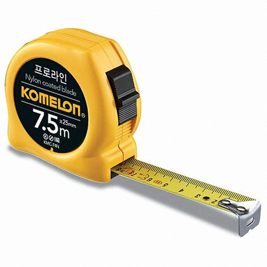 코메론 줄자 KMC-74N-25 (7.5m) (1개)