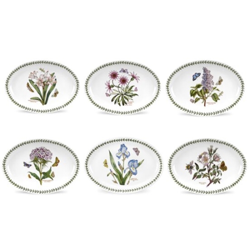 포트메리온 보타닉가든 오발스테이크 접시 (4개)_이미지