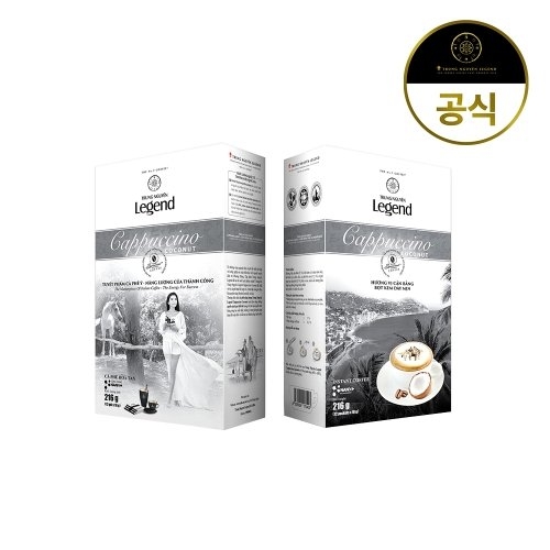 쭝웬 G7 레전드 카푸치노 코코넛 18g 12개입 3개 36개입_이미지