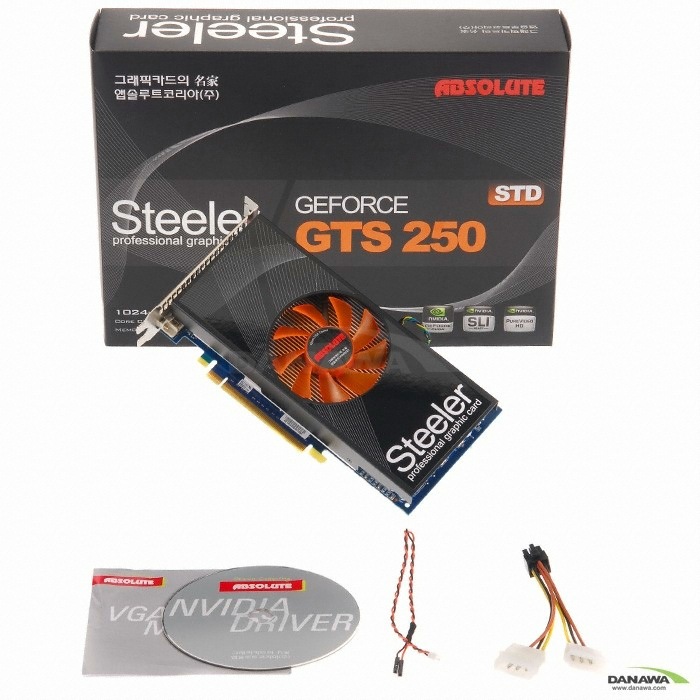 앱코 지포스 GTS250 Steeler STD HDMI 1GB APISTEK COOLER_이미지
