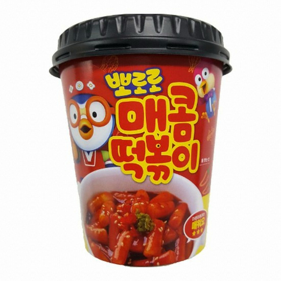 그루나무 무꼬뭐꼬 뽀로로 매콤떡볶이 120g (1개)