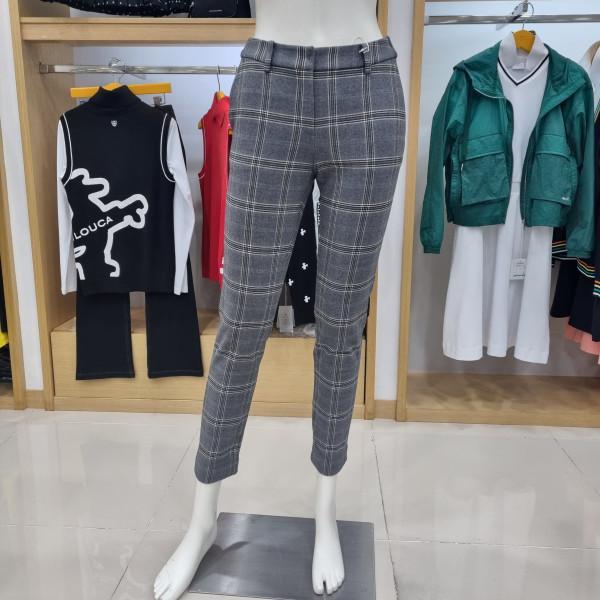 루이까스텔 체크 양면밴드 사선 바지 3LRPT071G