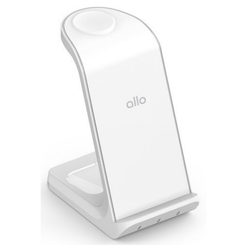 알로코리아 15W 3in1 프로 무선충전기 UC320WA (갤럭시/애플워치용)_이미지