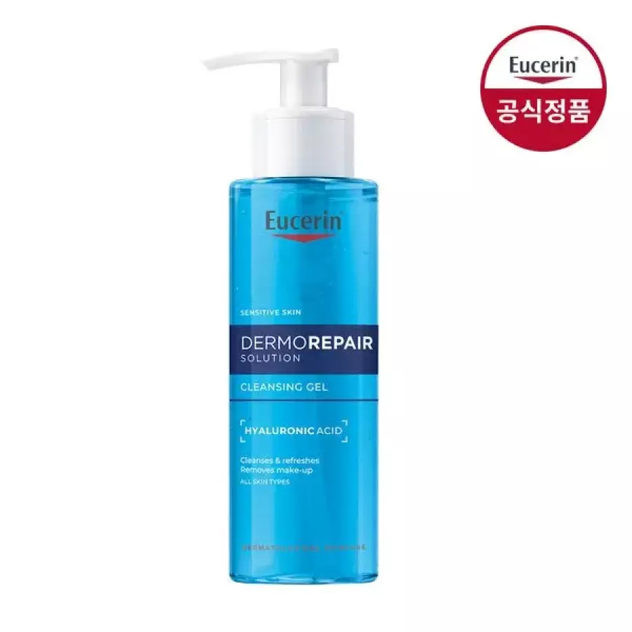 유세린 더모리페어 솔루션 클렌징 젤 200ml[4개]
