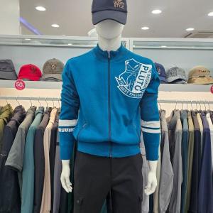 디즈니골프  방풍 니트 집업 스웨터 점퍼 DO3MKG080