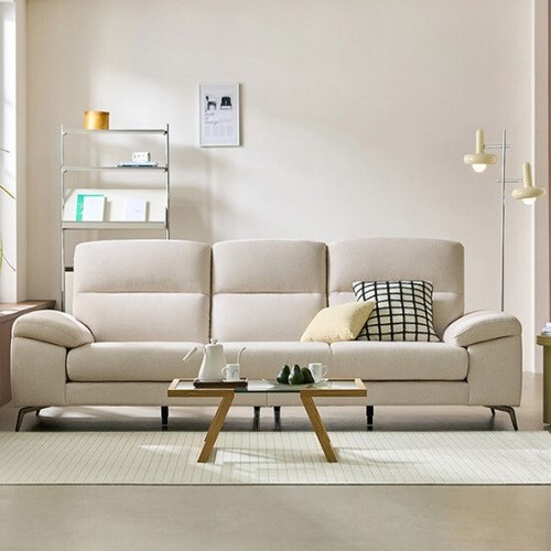 자코모  드로우 젠위브 패브릭 소파 3.5인용 (스툴별도)