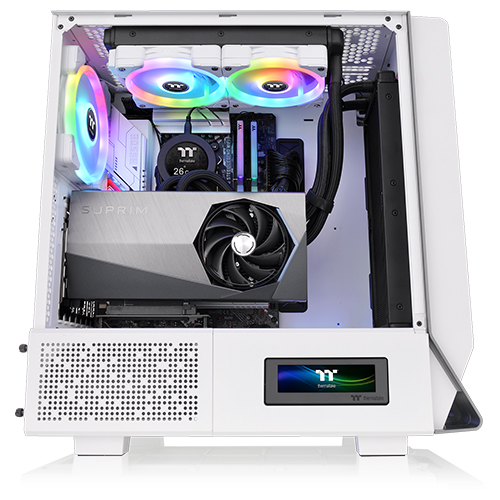 써멀테이크 Ceres 300 TG ARGB (스노우)_이미지