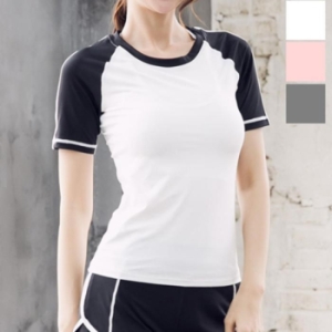 ONM 필라테스복 헬스트레이닝복상의 헬스복 요가상의 15792678