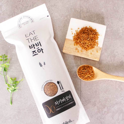 바비조아 백미에 섞어먹는 차가버섯쌀 1kg (1개)_이미지