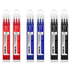 오피스존 ㅤ프릭션 볼 노크용 LFBKRF30EF3 리필심 세트 0.5mm [3개]