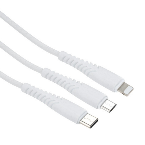 라이트컴 COMS 3in1 멀티 충전 케이블 TB449