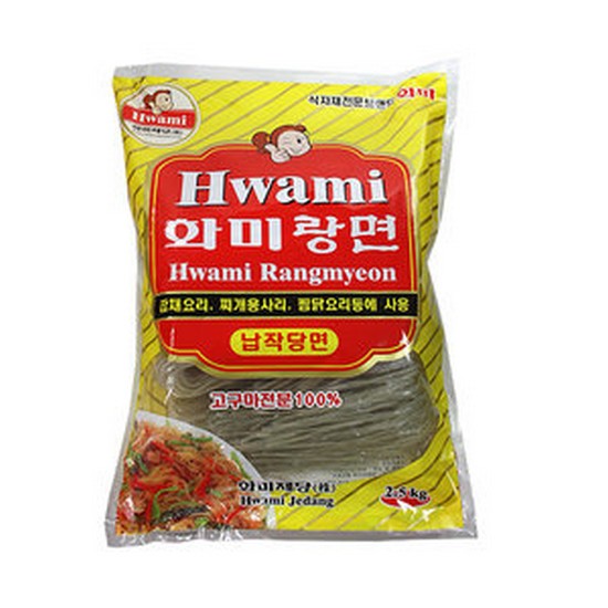 화미(Hwami) 화미랑면 납작당면 2.5kg (3개)