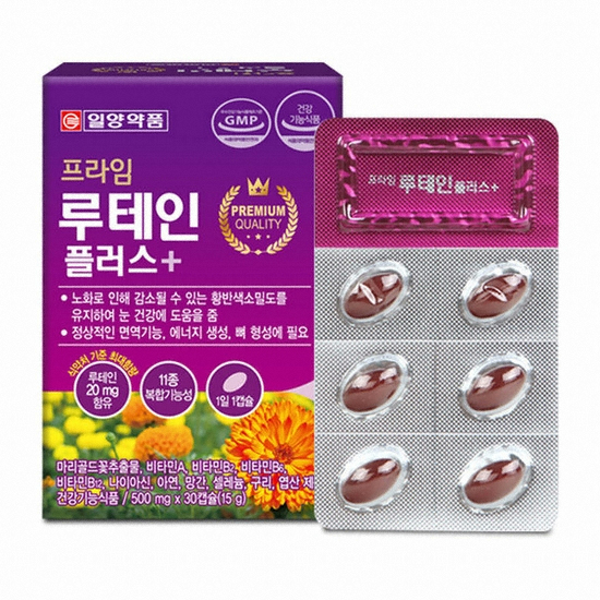 일양약품 프라임 루테인 플러스 30캡슐 (6개)