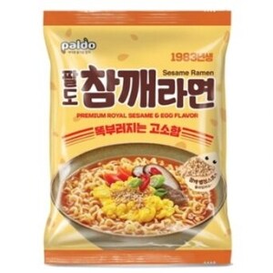 팔도 <b>참깨</b><b>라면</b> 115g