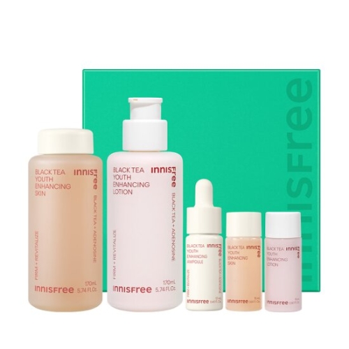 아모레퍼시픽 이니스프리 블랙티 유스 인핸싱 2종세트 (기획세트)_이미지