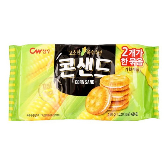 청우식품 콘샌드 180g (2개)_이미지
