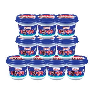 롯데제과 일품 첫눈애 팥빙수 아이스크림 230ml (10개)_이미지