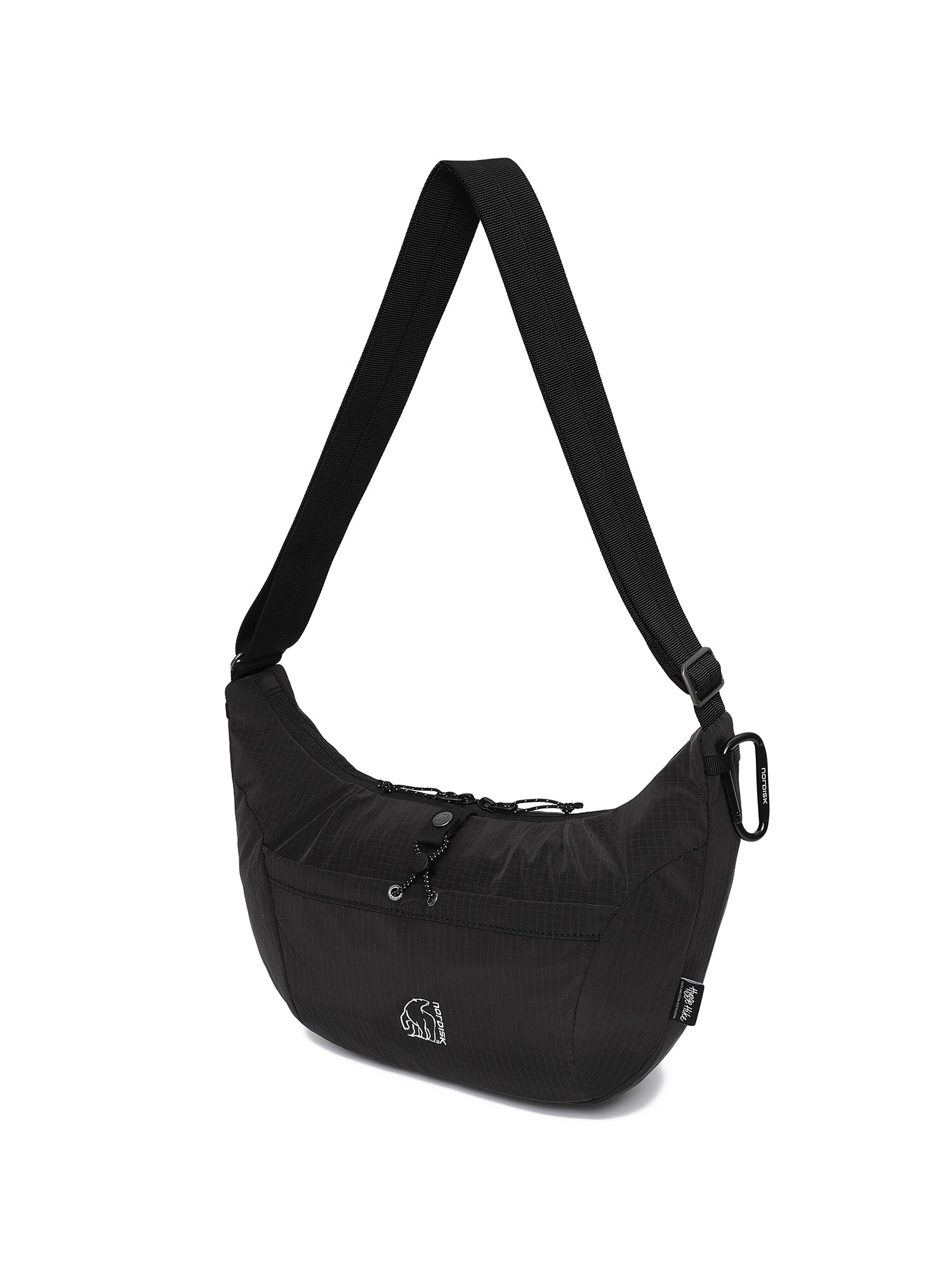 노르디스크 OUA26B53Z1 스포츠 레저 휘게하이크 하이라이트 크로스백 M Black 6029142_이미지