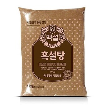 백설 <b>흑설탕</b> 1kg