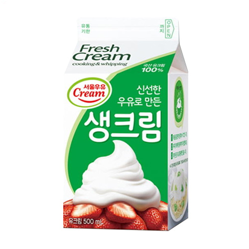 서울우유 생크림 500ml (1개)