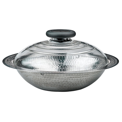 하리오 스테인레스 나베 유키히라 전골냄비 인덕션 IH 315 156 255mm MIS-26