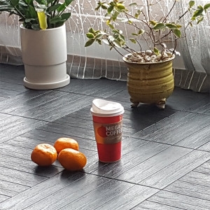 오브제-데크타일32P 본판16장+보조블럭16장 .베란다바닥재.마루.욕실매트.현관발판.테라스바닥재