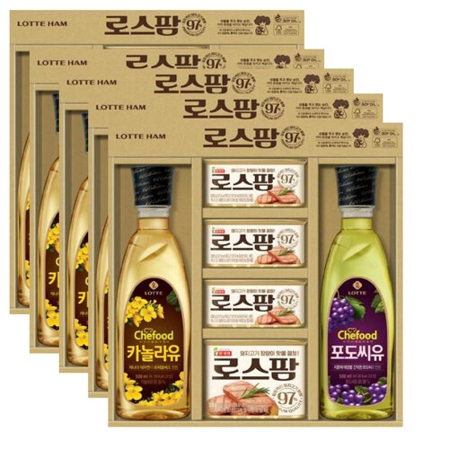 롯데웰푸드 로스팜97 프리미엄 3호 (5개)_이미지