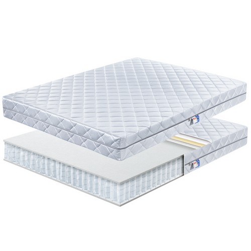 파로마 제이콥 평상형 수납 LED침대 K (독립스프링)_이미지