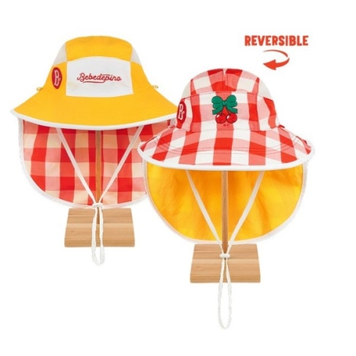 베베드피노 체리 리버시블 플랩햇 BP52AH359_이미지