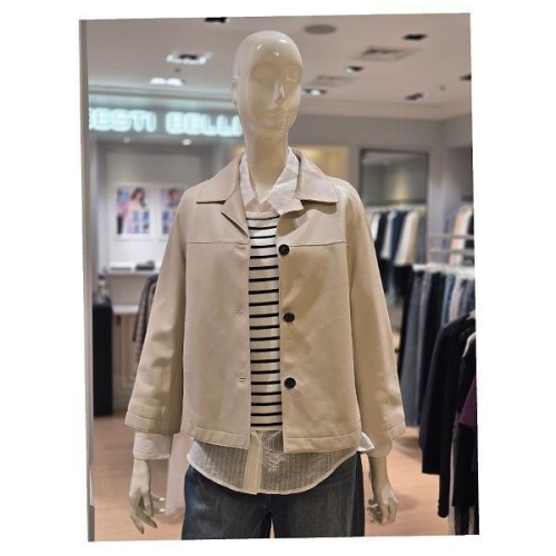 베스띠벨리 BJJDI8170_천연 양가죽 카라 자켓_이미지