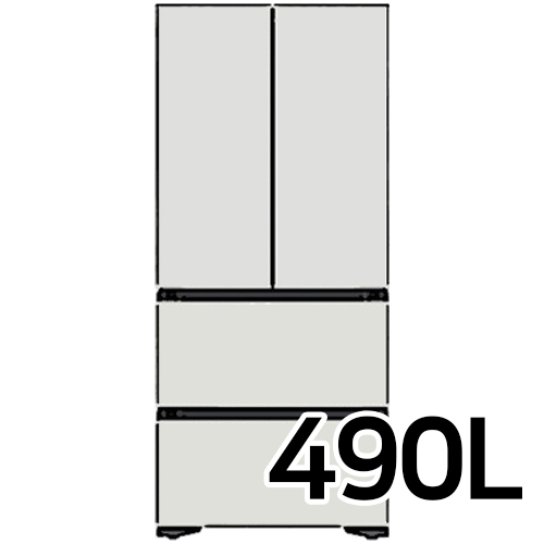 삼성전자 비스포크 김치플러스 글램 RQ48A9401 (화이트)_이미지