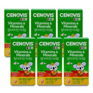 세노비스 키즈 멀티비타민 미네랄 1500mg 90정 (6개)_이미지