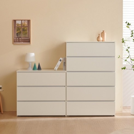 어반하우스 마리메종 밀키 800 3단+800 5단 서랍장세트 1600