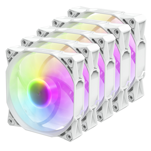 darkFlash S101 FDB ARGB (5팩, 화이트)_이미지