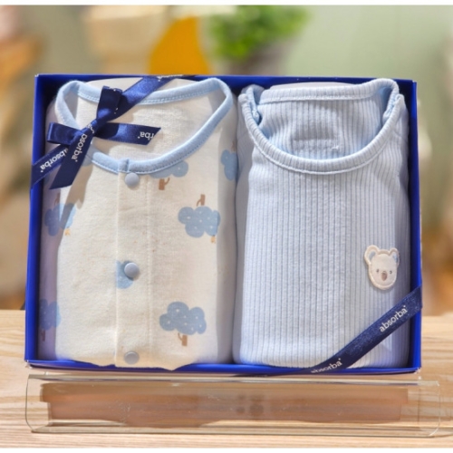 HK 아기선물2종 라랑 내의 판핑슬림 바디슈트세트 A2C10388T