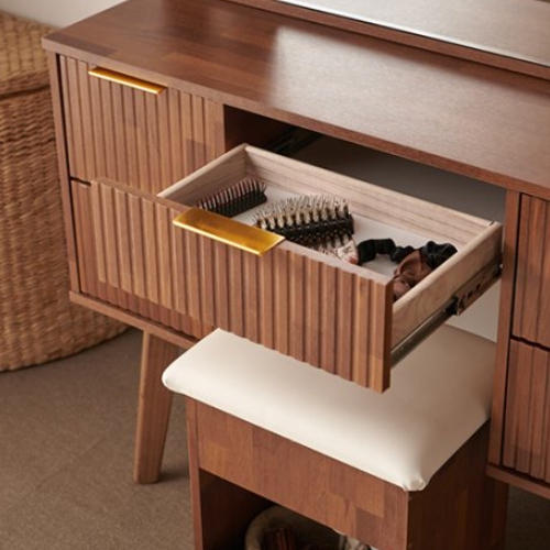 잉글랜더 앤티카 템바보드 수납 화장대 1000 (거울포함)_이미지