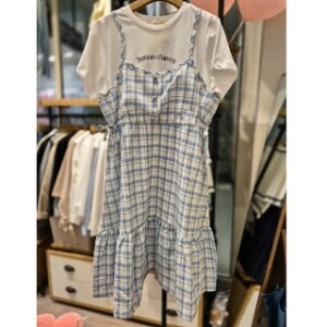 일로딜로 단하루 모던레터링뷔스티에원피스 IDOW2441Z 54 MINT GREEN 130 최대73% 역대급 한정 전 데일리룩 찰떡코..